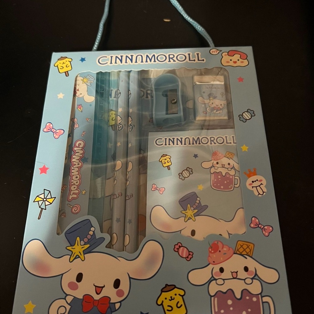 Brand new Sanrio Cinnamoroll Blue Stationery Set